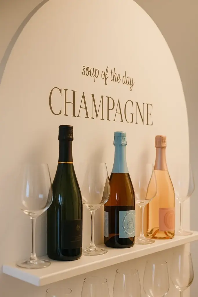 Champagne Wall
